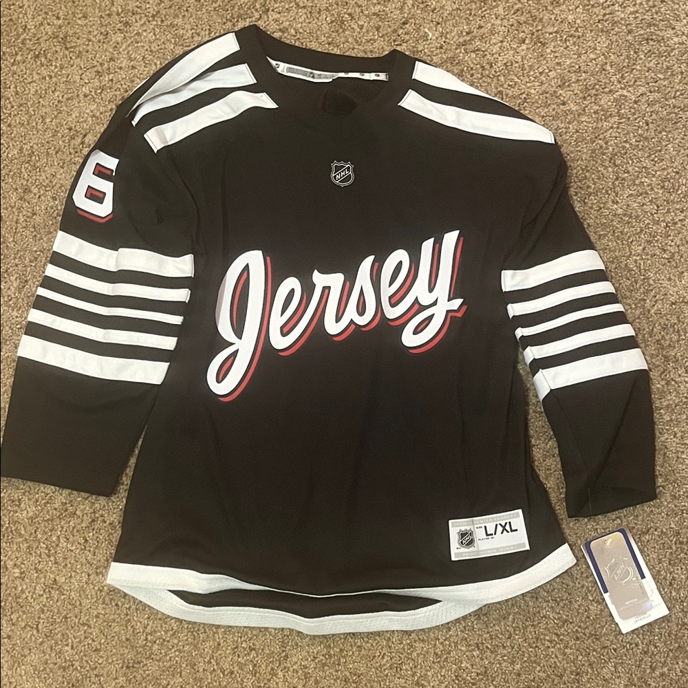 Jack Hughes youth jersey